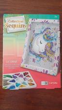 Atelier créatif Sequins Licorne Lansay