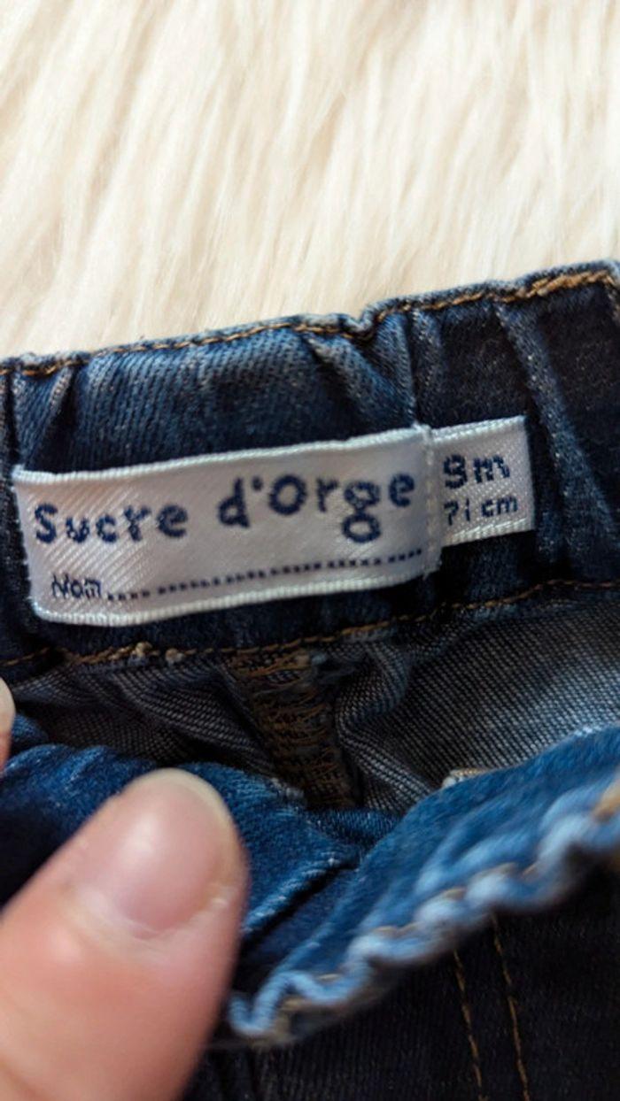 Ensemble jean et Tshirt manches longues, Garçon 9 mois " Sucre d'orge " - photo numéro 9