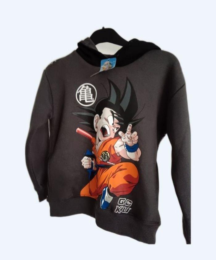 Sweat à capuche dragon ball 10 ans - photo numéro 1