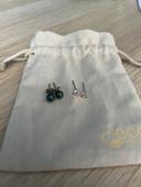 Lot deux paires de boucle d’oreilles