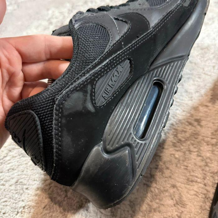 Nike Air Max 90 Essential Triple Black - photo numéro 10