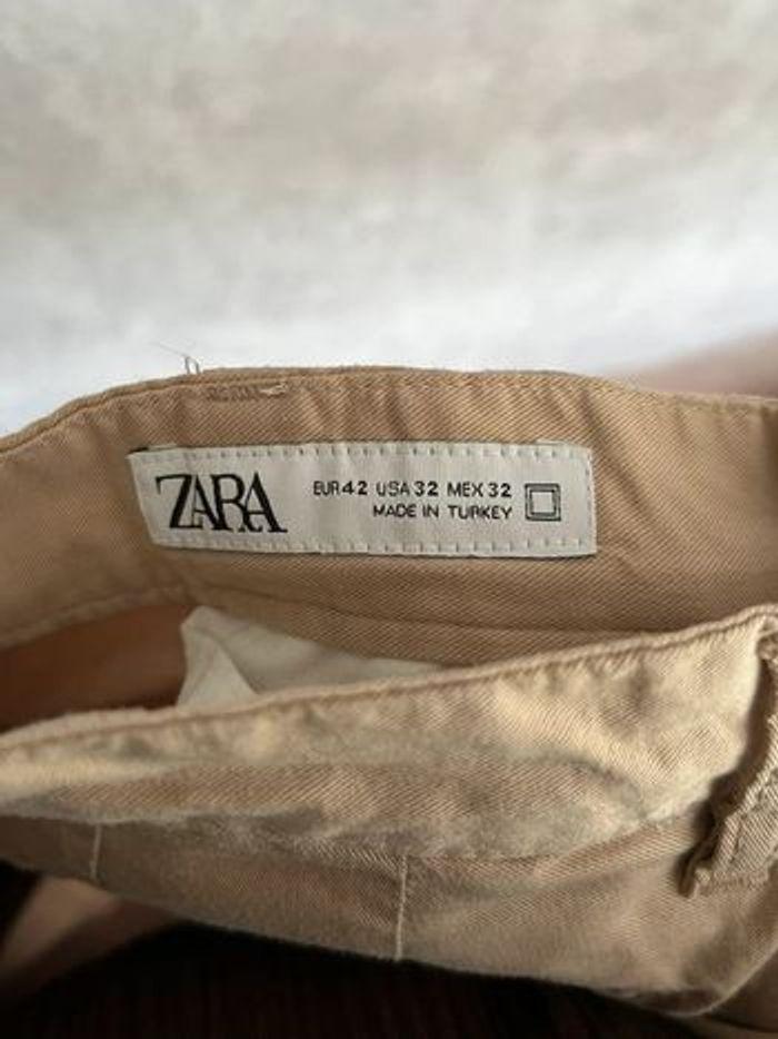 Chino beige Zara - photo numéro 4