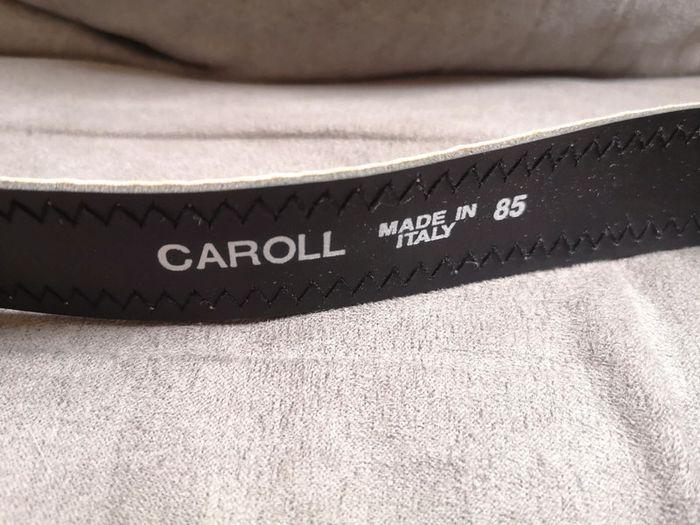 Ceinture fine argenté Caroll 85cm - photo numéro 2