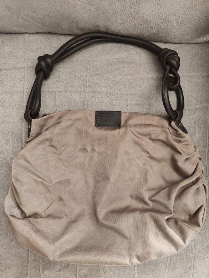 Sac à main taupe femme - photo numéro 1