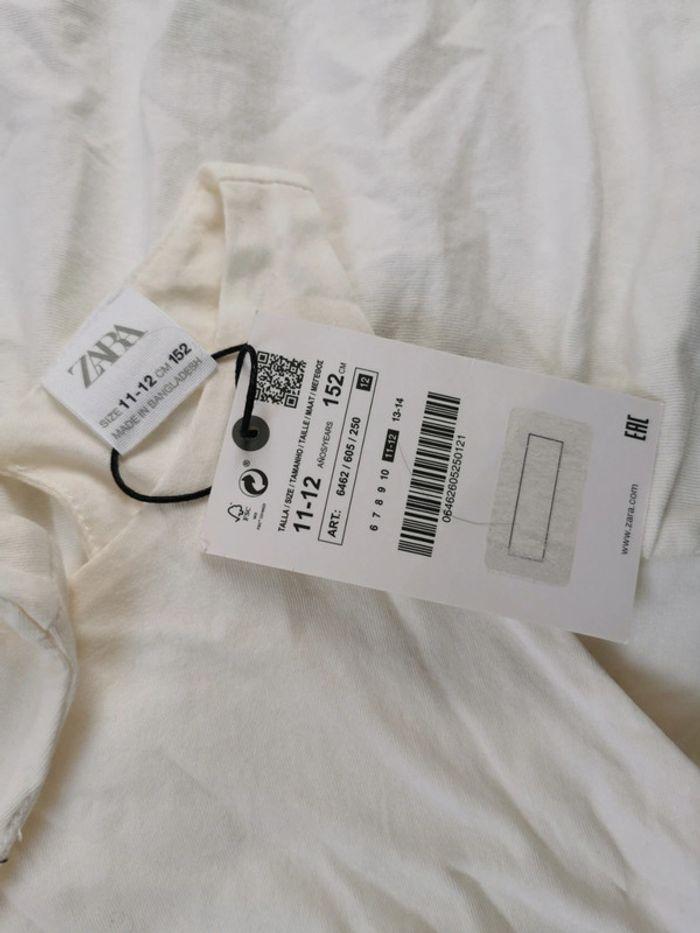 Robe fille Zara beige taille 11-12 ans neuf - photo numéro 4