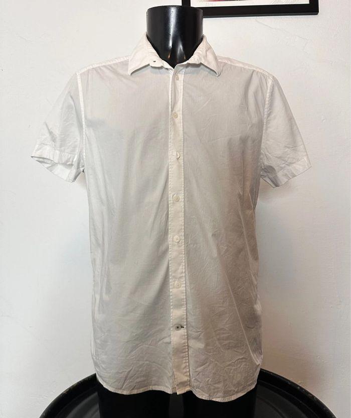 Chemise blanche manches courtes Jules taille XL - photo numéro 1