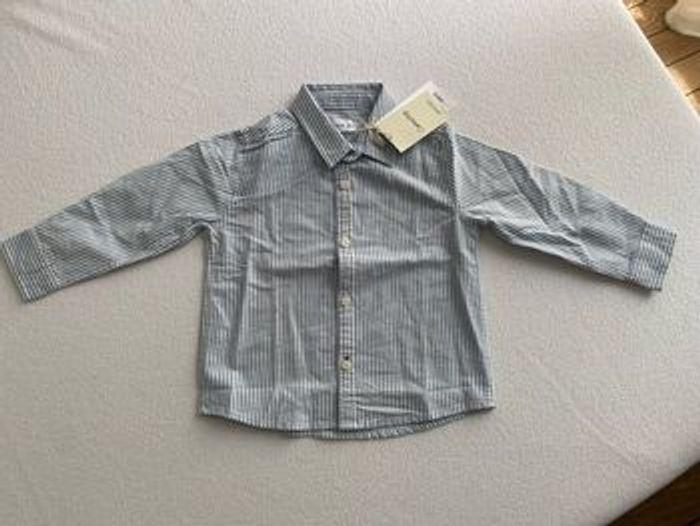 Chemise bébé à rayures / Mango / 86 cm - photo numéro 2