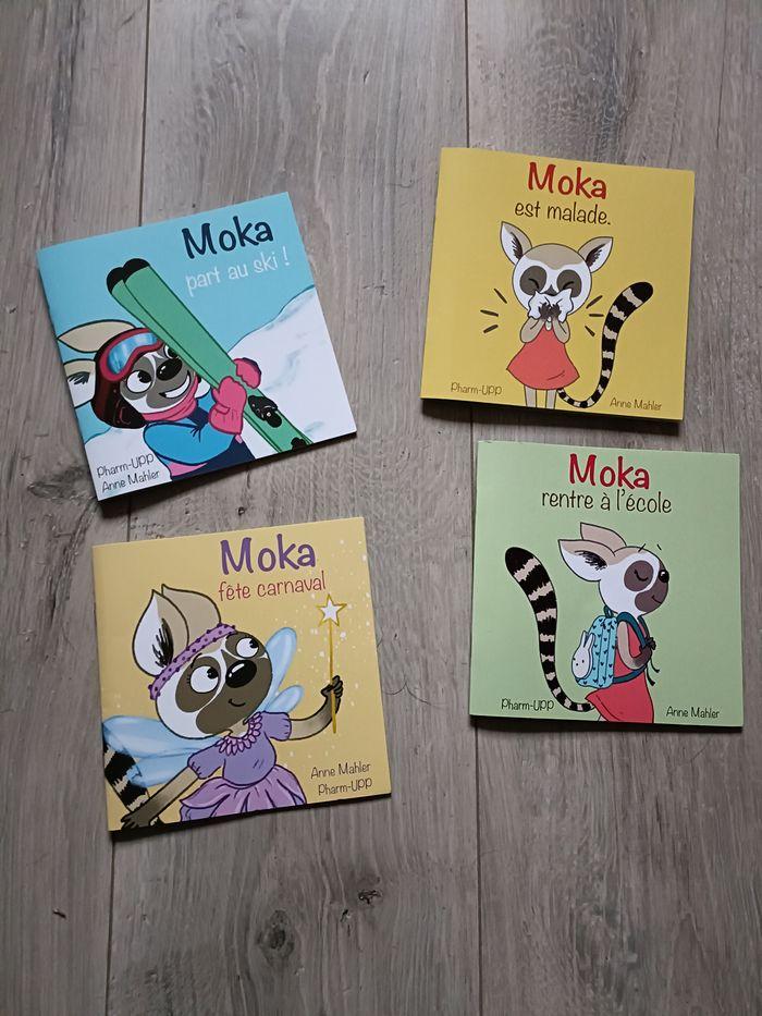 Lot de 4 livres Moka - photo numéro 1