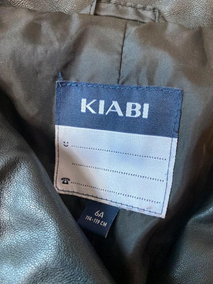 Veste perfecto noir Kiabi taille 6 ans / 116 cm - photo numéro 17