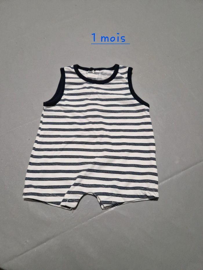 Lot de 4 combi short 1 mois - photo numéro 8