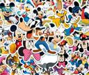 Lot 25 Stickers autocollants Mickey