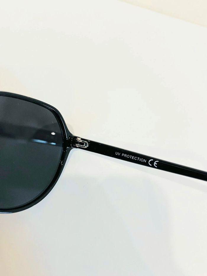 Lunette de soleil mixte noire Polarisée UV protection catégorie 3 - photo numéro 7