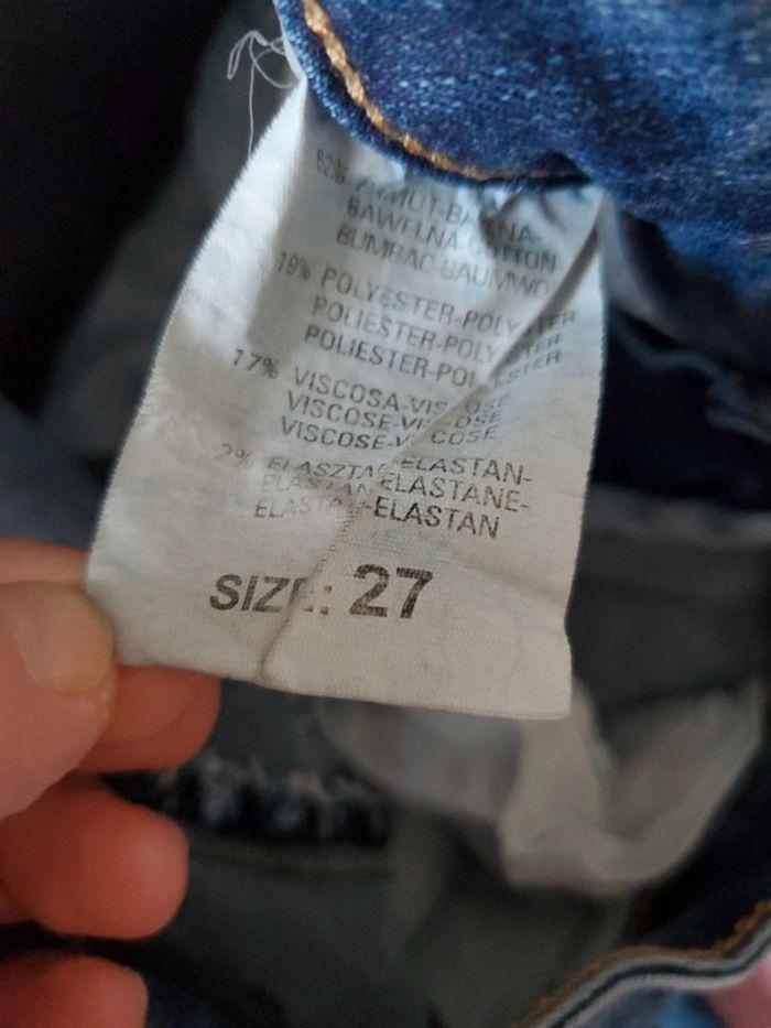 Jeans bleu fille T27 8/10 ans - photo numéro 5