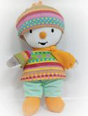 Petite T'choupi Tchoupi petit small peluche plush doudou poupée doll bonnet écharpe péruvien