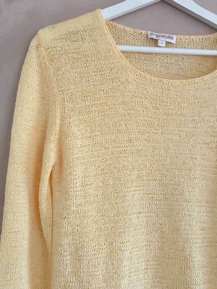 🤎 Pull maille vintage Aquarelle 38 🤎 - photo numéro 3