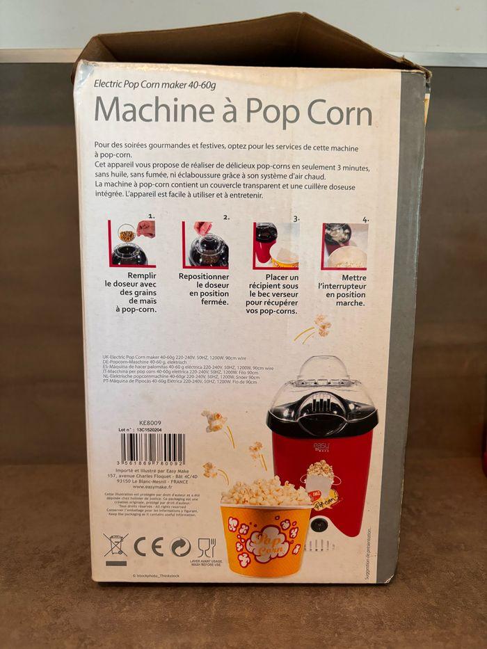 Machine à pop corn sans huile - photo numéro 6