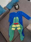 Sur pyjama velours crocodile 18mois