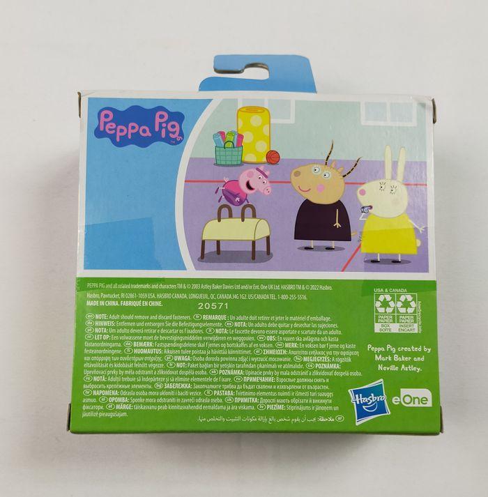 FIGURINE PEPPA PIG GYMNASTE NEUF JAMAIS OUVERT - photo numéro 3