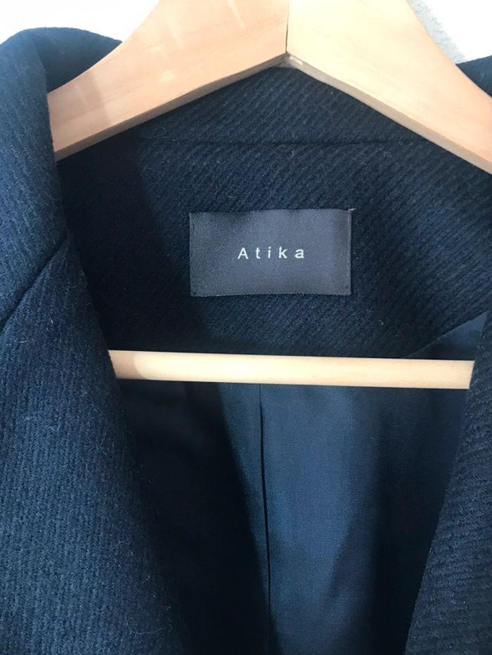 Atika manteau marine taille 40 - photo numéro 3