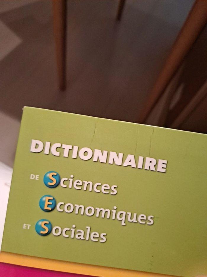 Dictionnaire SES - photo numéro 5