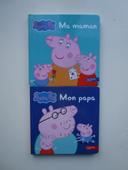 Lot de 2 livres Peppa Pig : mon papa et ma maman