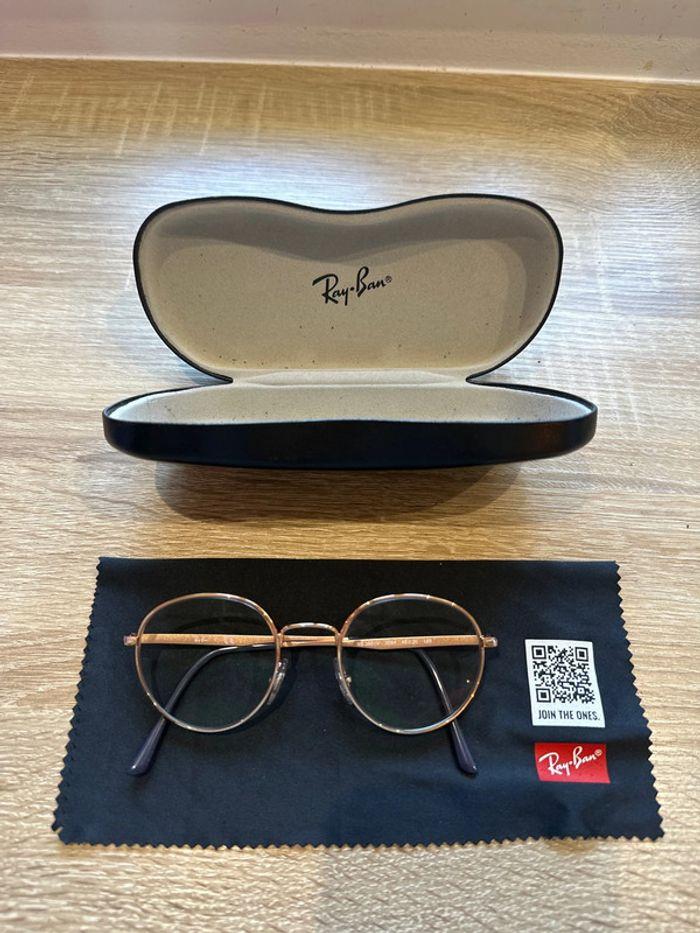 Monture lunettes Ray Ban avec étui et chiffon - photo numéro 1