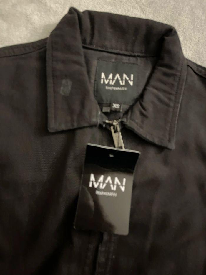 Veste en jeans boohoo man - photo numéro 3