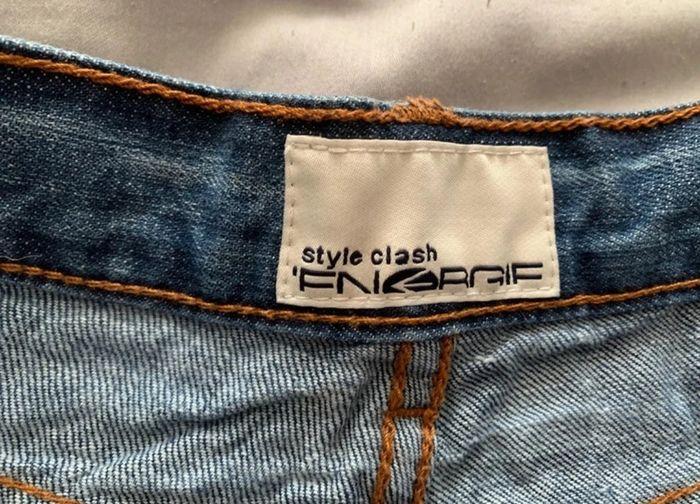 Jeans Energie effet déchiré coupe droite - photo numéro 11