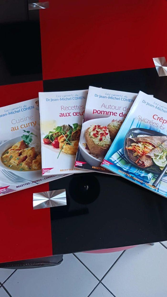 Lot de 4 livres de cuisine neufs - photo numéro 1