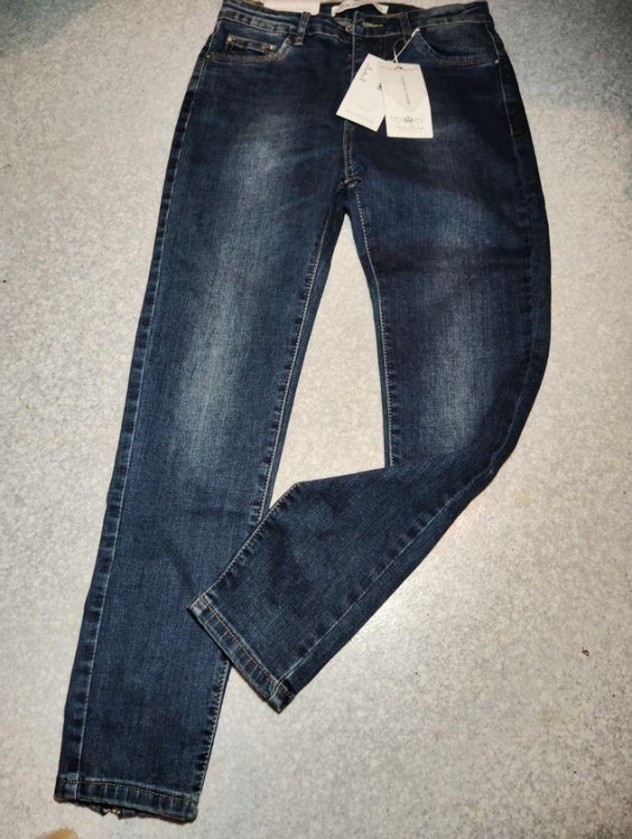 👖 Jean Slim Neuf Taille 38 avec Étiquette - photo numéro 1