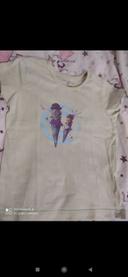 Lot tee-shirt manches courtes taille 6 ans