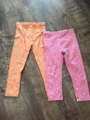 Lot de 2 leggings