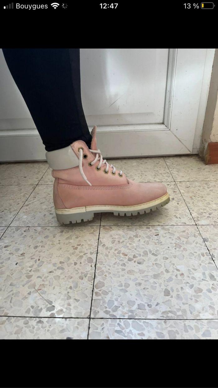 Timberland rose pale t 38 - photo numéro 4