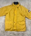 Veste parka k-way kway vintage jaune Xl imperméable doudoune