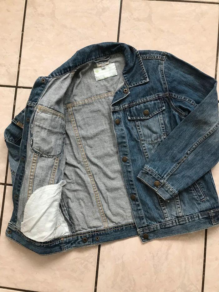 Veste en jean 12 ans Vertbaudet comme neuve garçon - photo numéro 3