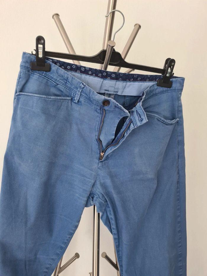 Pantalon Chino Bleu - photo numéro 2