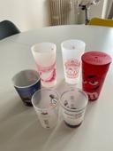 Verres réutilisables