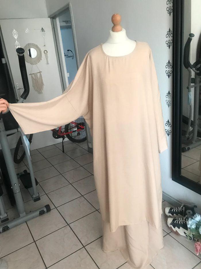 Ensemble Modesty Tunique jupe beige 🌼 - photo numéro 2