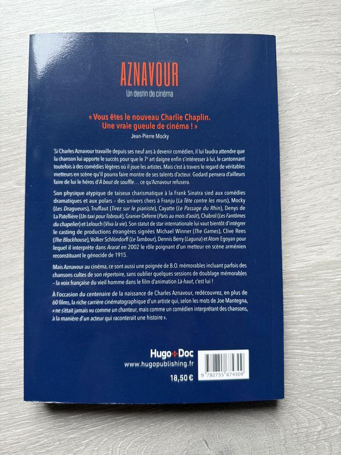 Livre Aznavour Un destin de cinéma - photo numéro 2