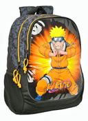 Sac à dos noir / orange NARUTO adaptable trolley 44 CM - 2 compartiments