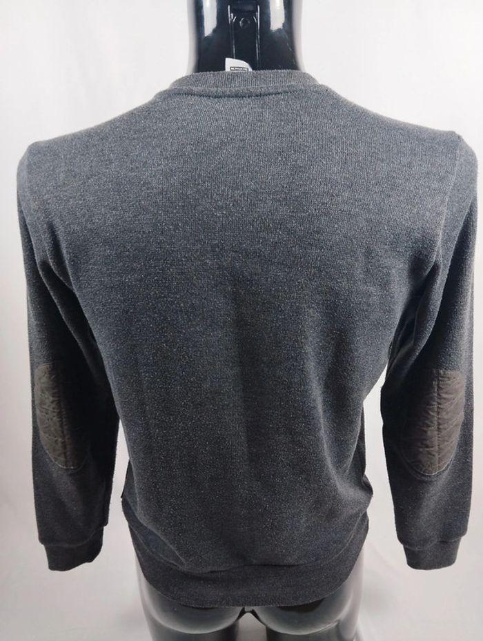 Pull gris Decathlon avec renforts sur les coudes – Taille M - photo numéro 5