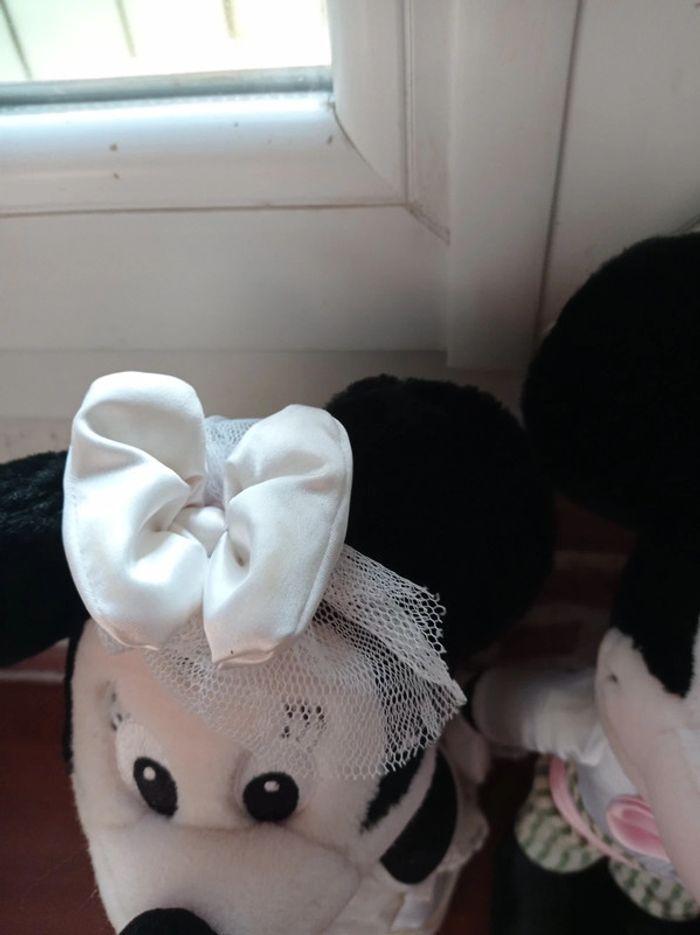 Peluche Mickey Minnie mariés - photo numéro 4