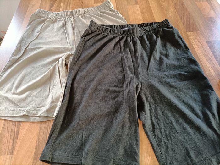 Lot deux shorts/bermudas neufs 12 ans Kiabi - photo numéro 1