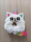 Chouchou chat licorne