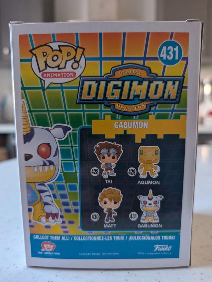 Funko Pop Digimon Gabumon 431 - photo numéro 3