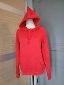 Sweat-shirt rouge à capuche taille M unisex LAHSCK