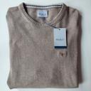 Pull beige 100% coton pour homme taille XXL ou 56, Morley