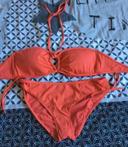 Maillot de bain orange décathlon