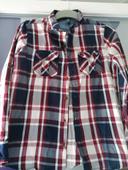 Chemise manches longues 14 ans