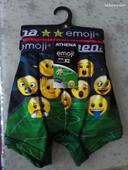 Lot de 2 boxers Athena Emoji taille XL neufs avec étiquette